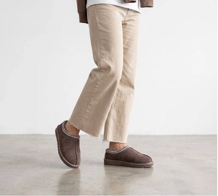 YASMAN OUTDOOR SLIPPER IN MOCHA CHOCOLATE