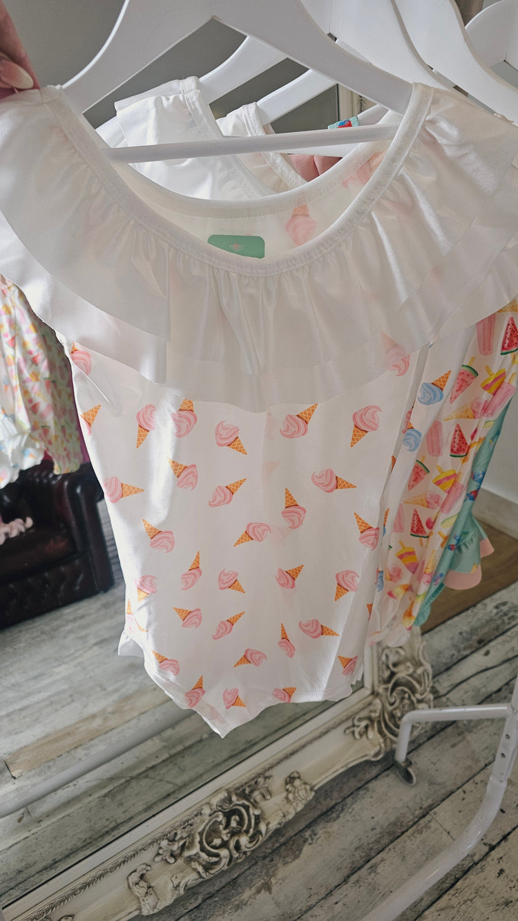 Kids Girls swimwear ( various prints)