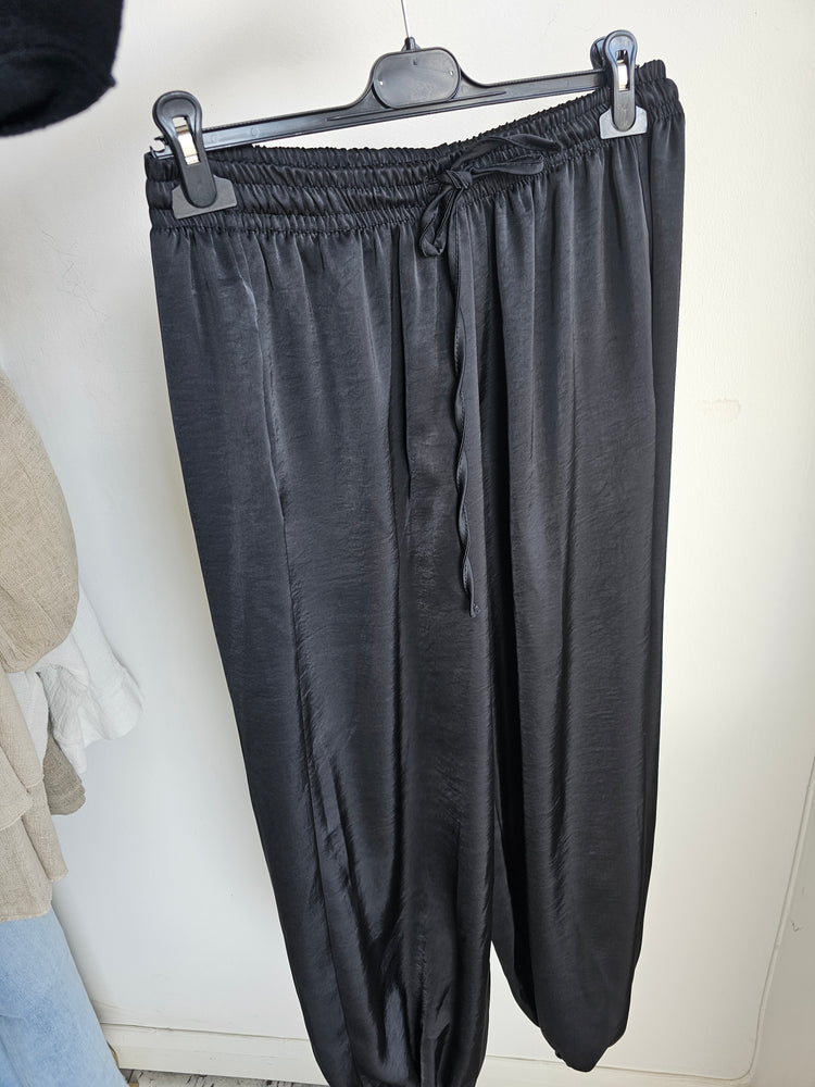 Evie satin style harem trousers