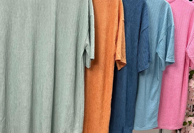 Lia textured two-piece (various colours)