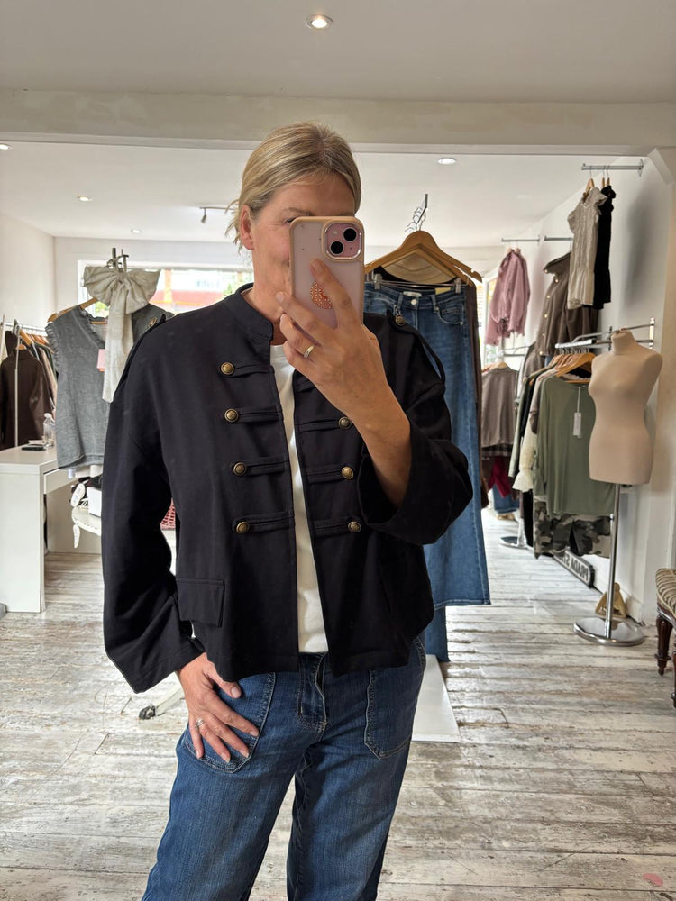 Military Jacket in black