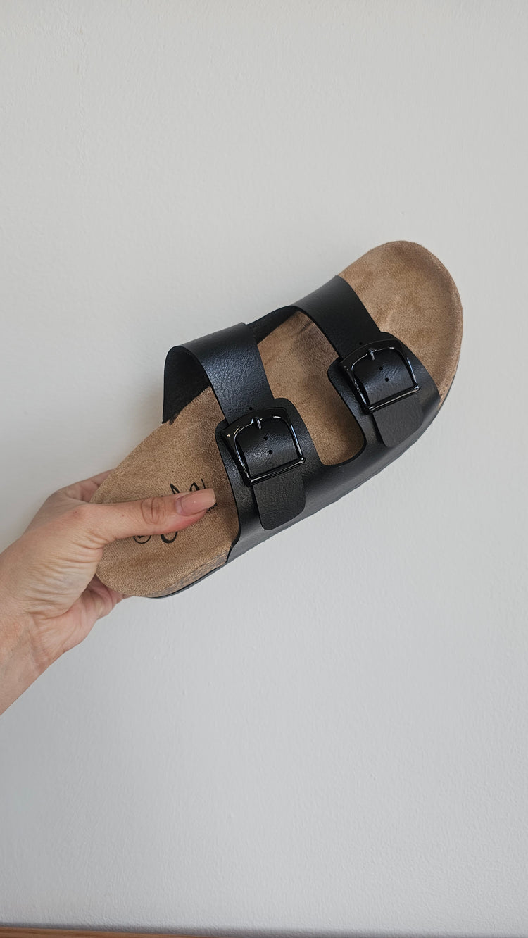 BRONTE SANDALS IN BLACK