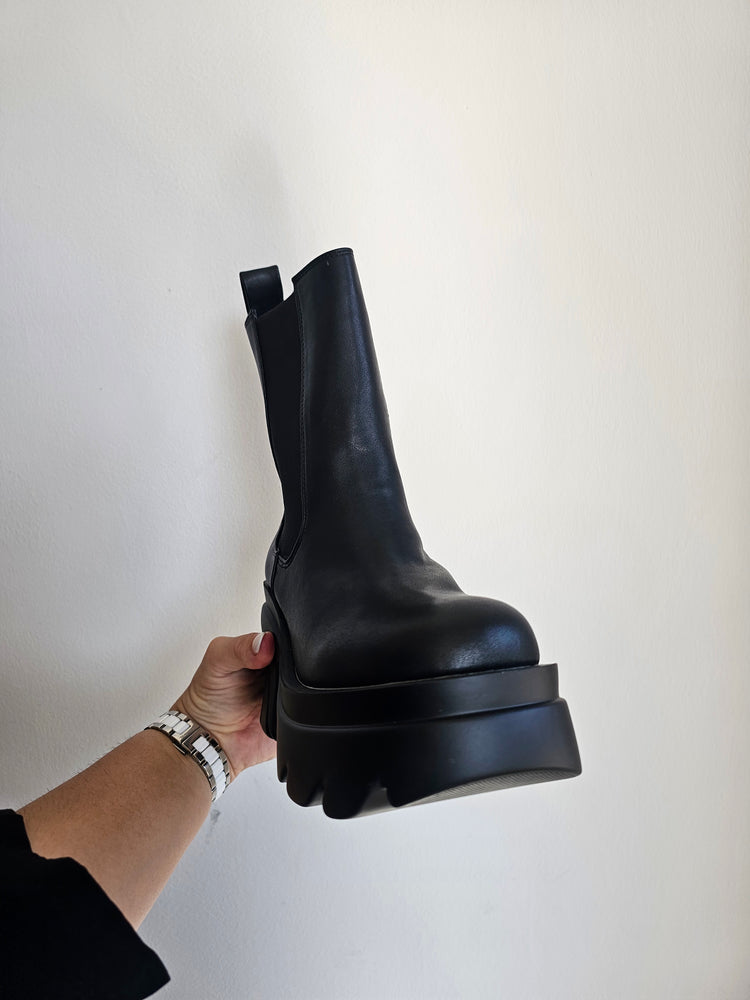 Chunky Ankle boots with block heel