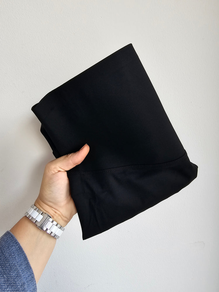 HIGH WAISTED SCULPTED ENERGY LEGGINGS IN Black