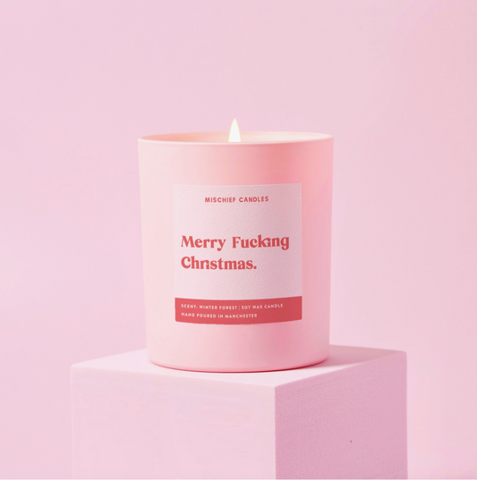 Merry Christmas Candle