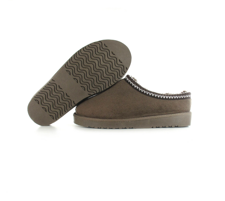 YASMAN OUTDOOR SLIPPER IN MOCHA CHOCOLATE