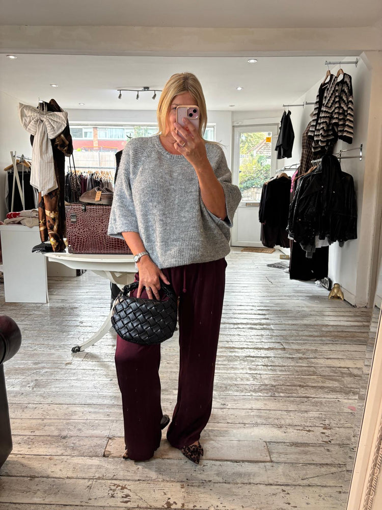 Sutton Alpaca blend in dark grey