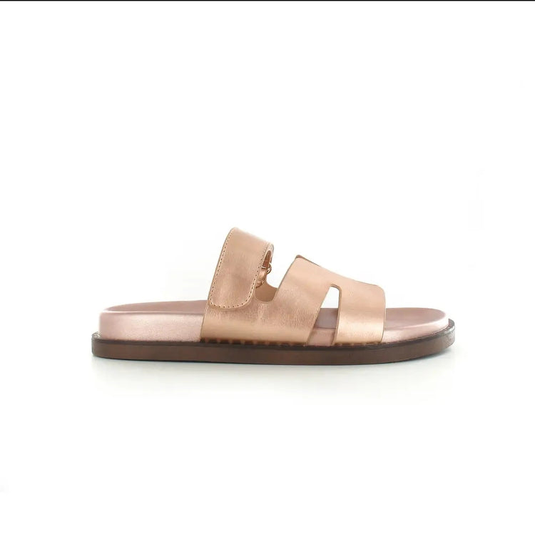 HATTIE SANDALS IN ROSE GOLD