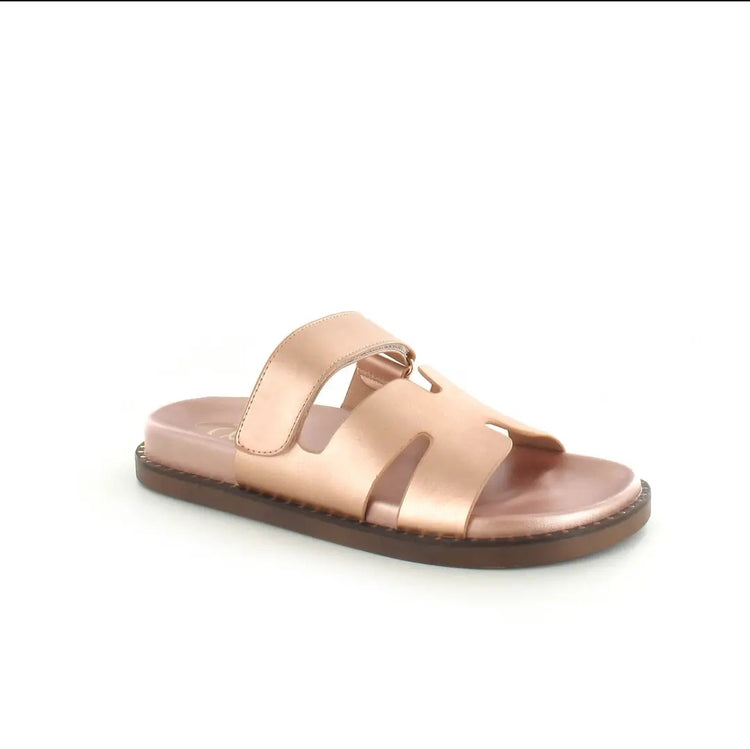 HATTIE SANDALS IN ROSE GOLD