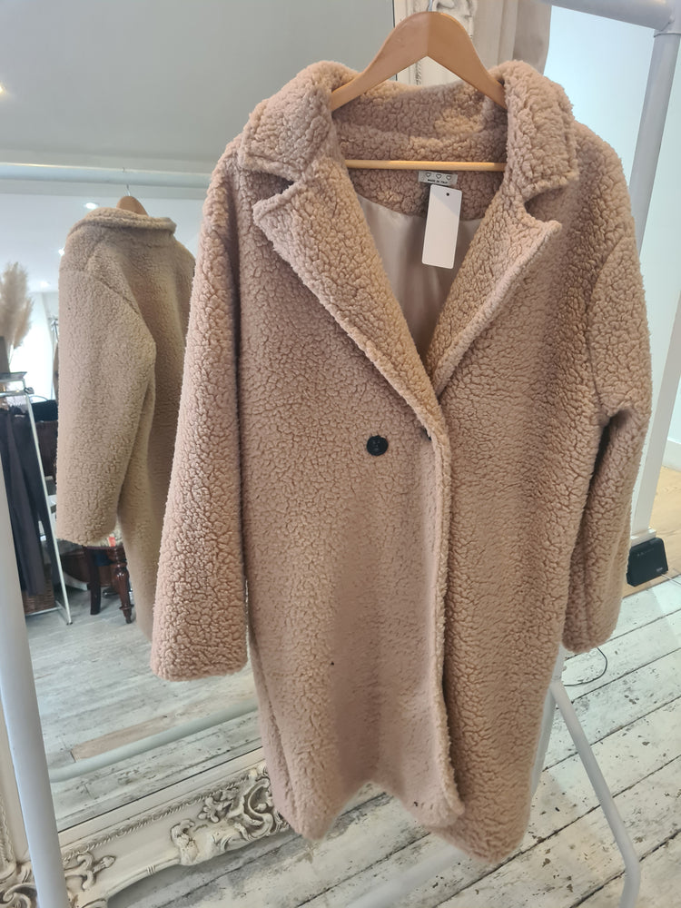 Bertie Coat in Beige