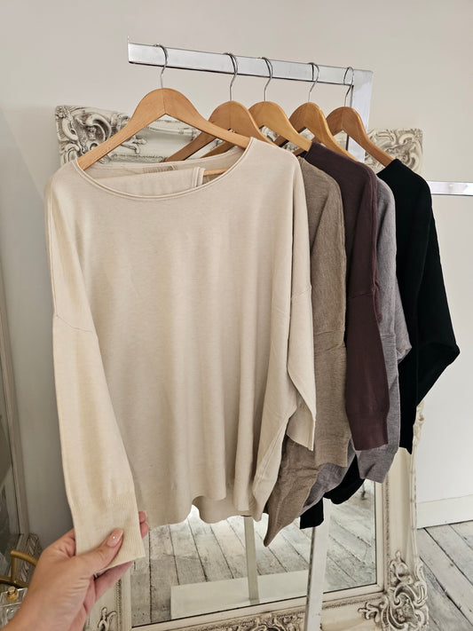 Emma Supersoft Two Piece set in grey