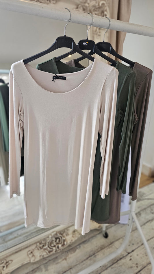 Zara longline long sleeve vests (various colours)