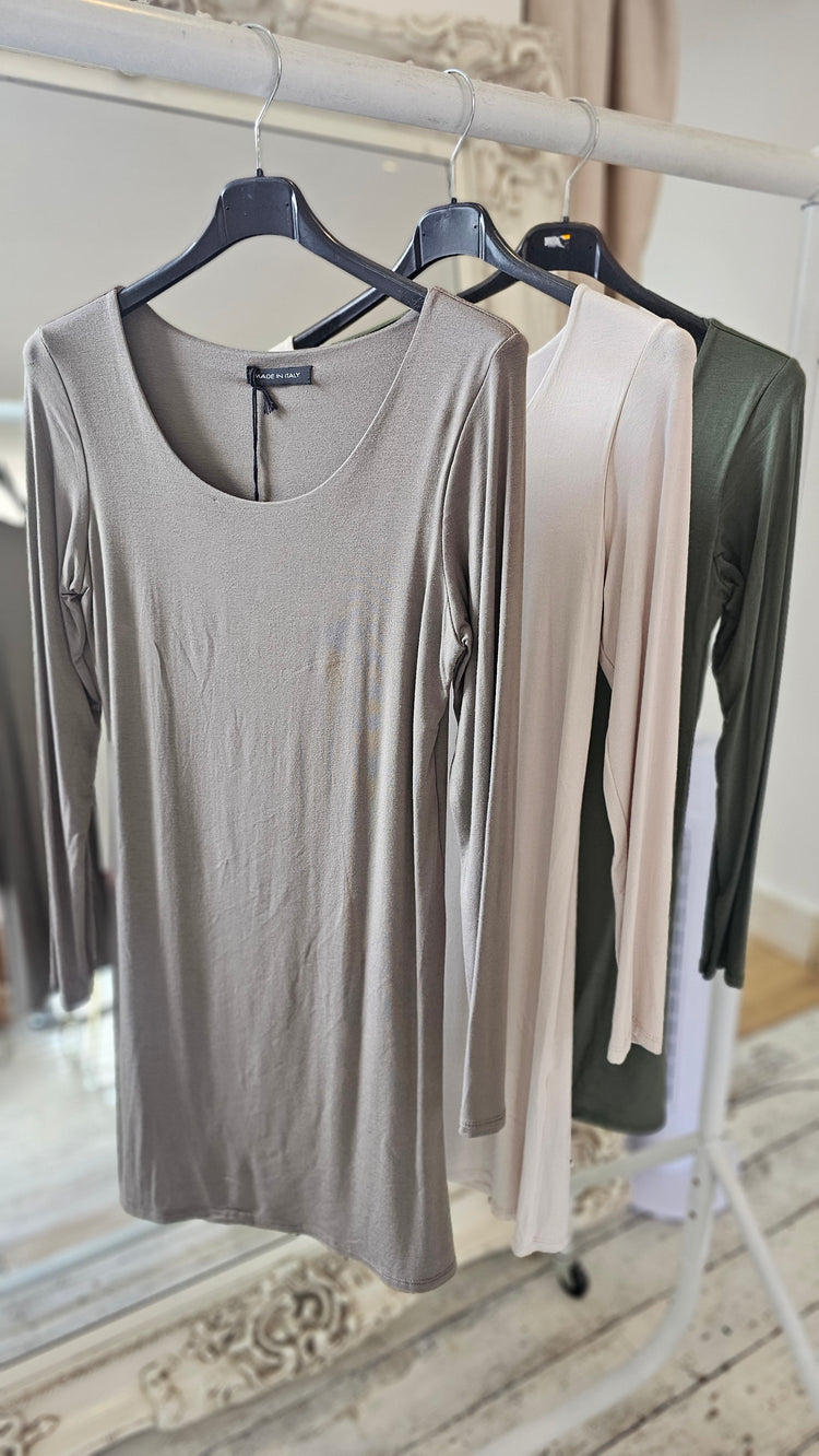 Zara longline long sleeve vests (various colours)